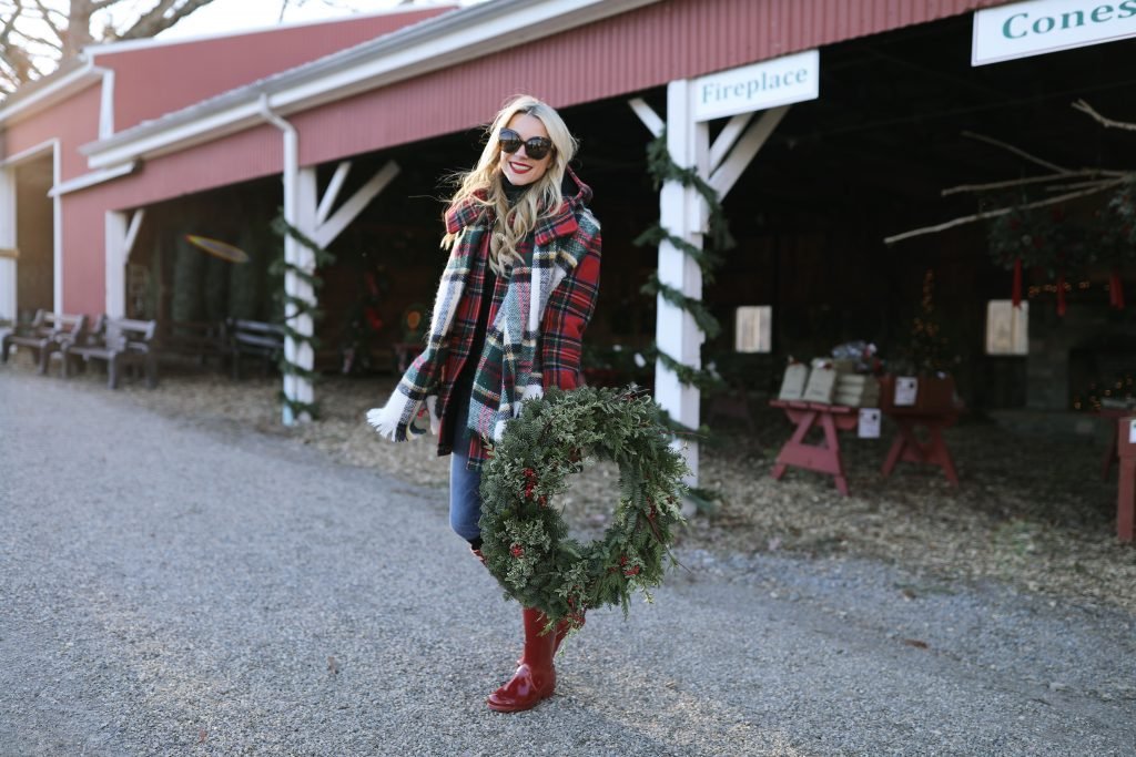 fashion-scarf-zara-blogger-tree-christmas