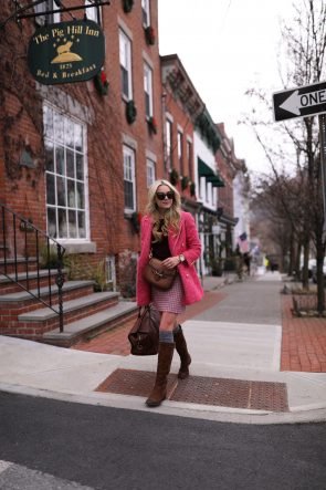 atlantic-pacific-nyc-blogger-michele-timepiece-plaid-skirt