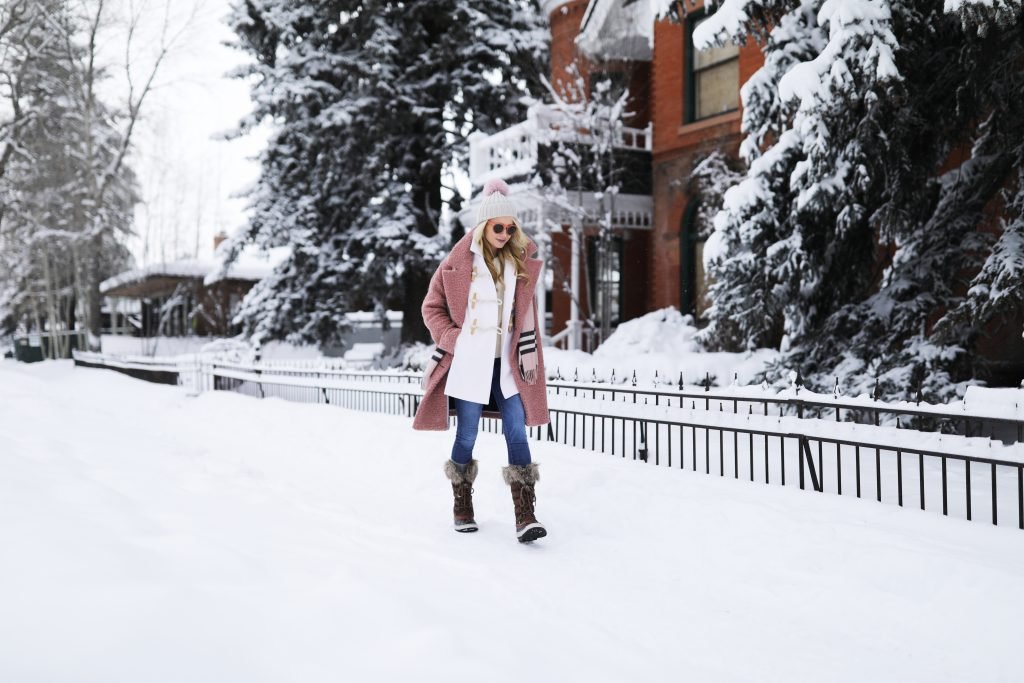 blair-eadie-ap-blog-blogger-fashion-outfit-winter-ideas-check-scarf-burberry-pink-blush-polo