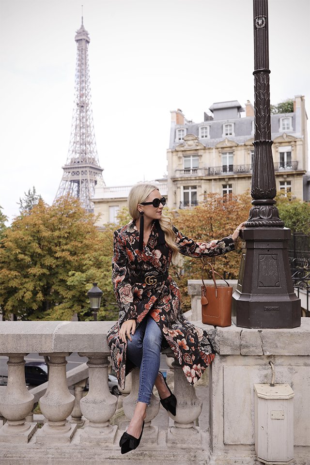 Atlantic Pacific Blog // Blair Eadie, Fall Florals in Paris