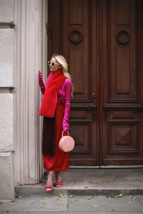 Atlantic Pacific // Red and Pink Outfit