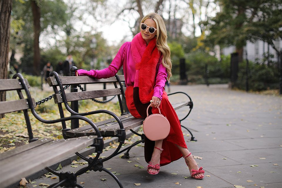 Atlantic Pacific // Red and Pink Outfit