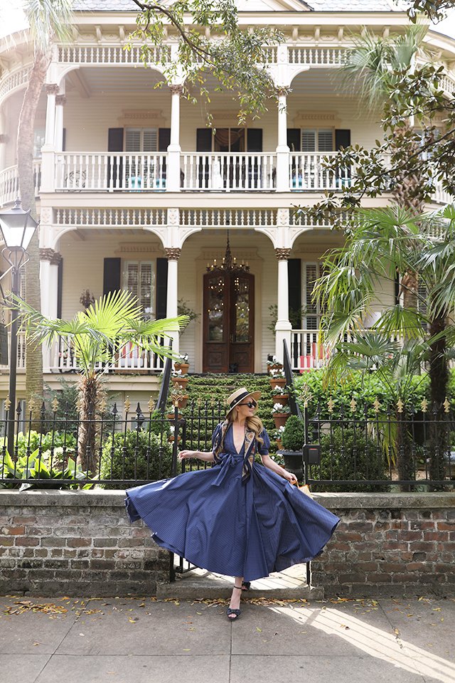 Atlantic-Pacific Stripe Dress Spring Savannah