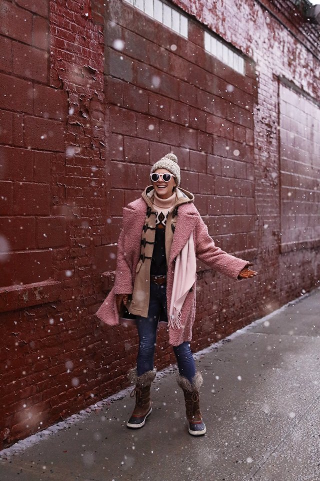 Atlantic-Pacific Blog Blair Eadie A Snow Day Outfit NYC