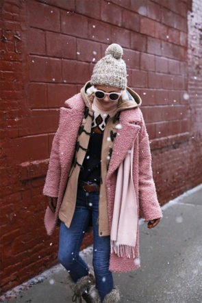 Atlantic-Pacific Blog Blair Eadie A Snow Day Outfit NYC