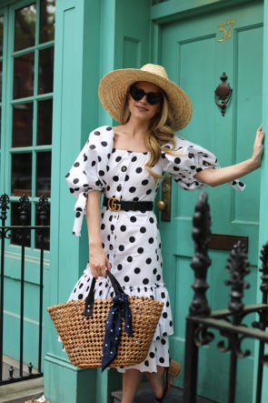 How to style polka dots // The best dot print dresses for spring