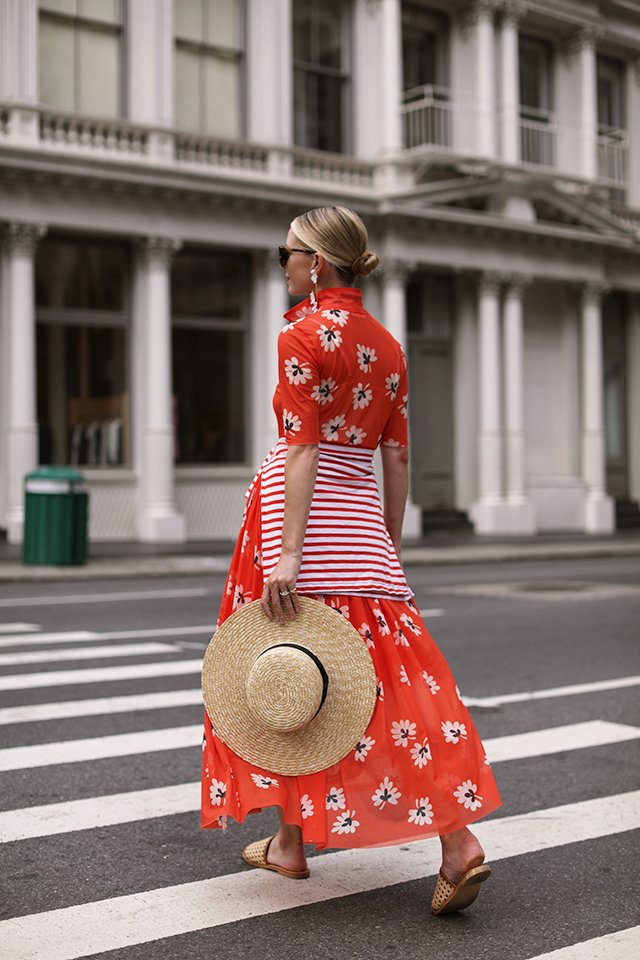 dichters Kliniek Pilfer THE BRAND I AM LOVING RIGHT NOW // RED FLORAL DRESS - Atlantic-Pacific