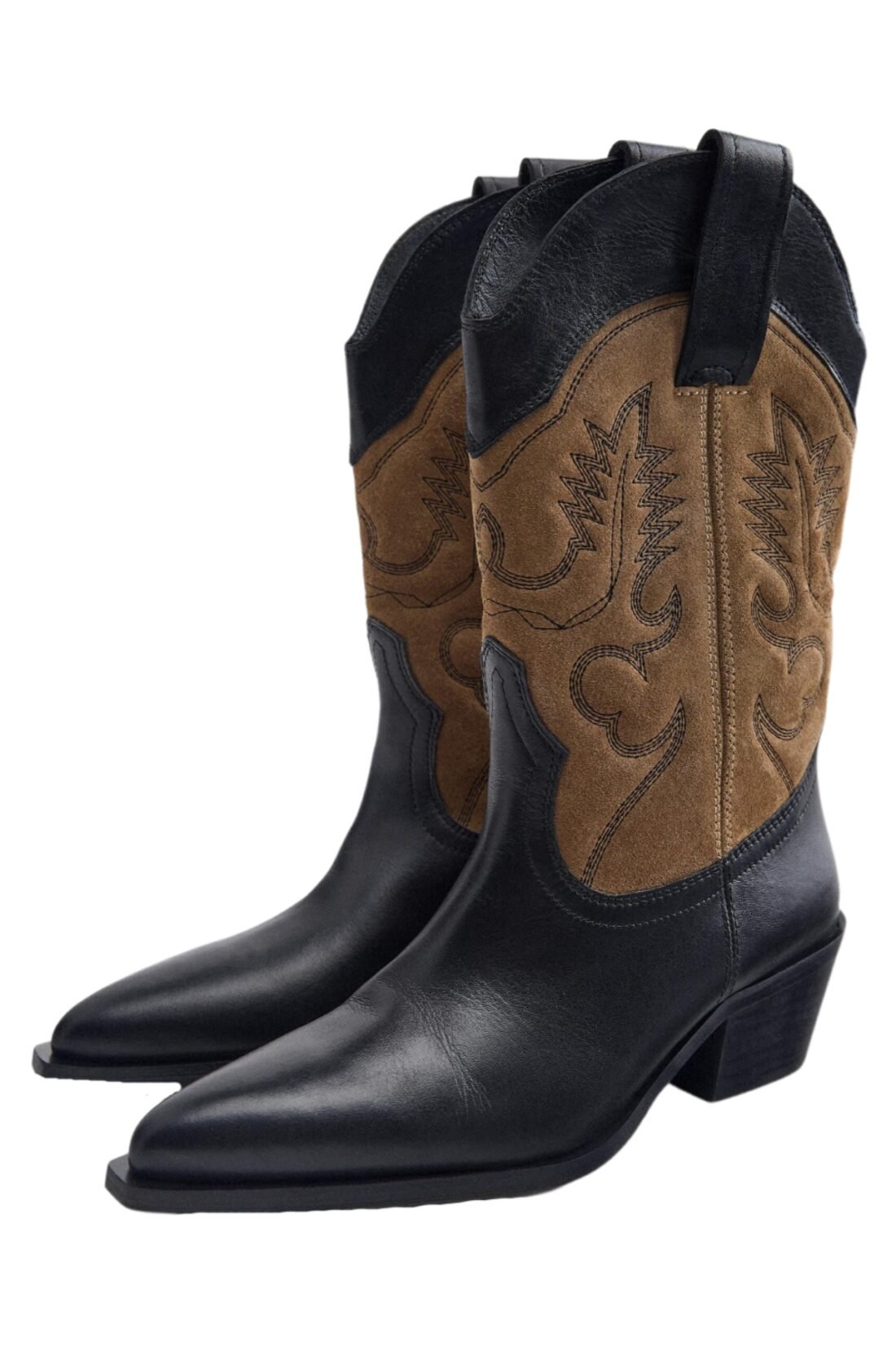 Black Western Boots 1