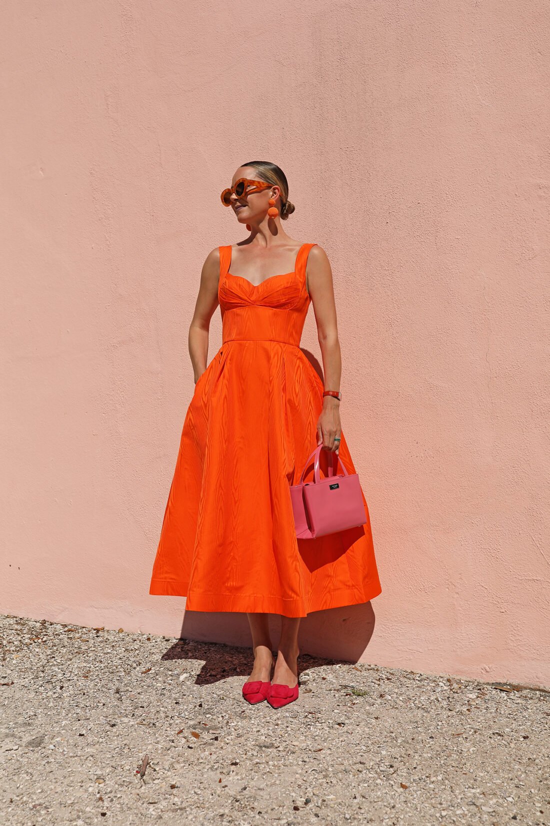 Simple orange dress design #foryou #pageforyou #foryou | TikTok