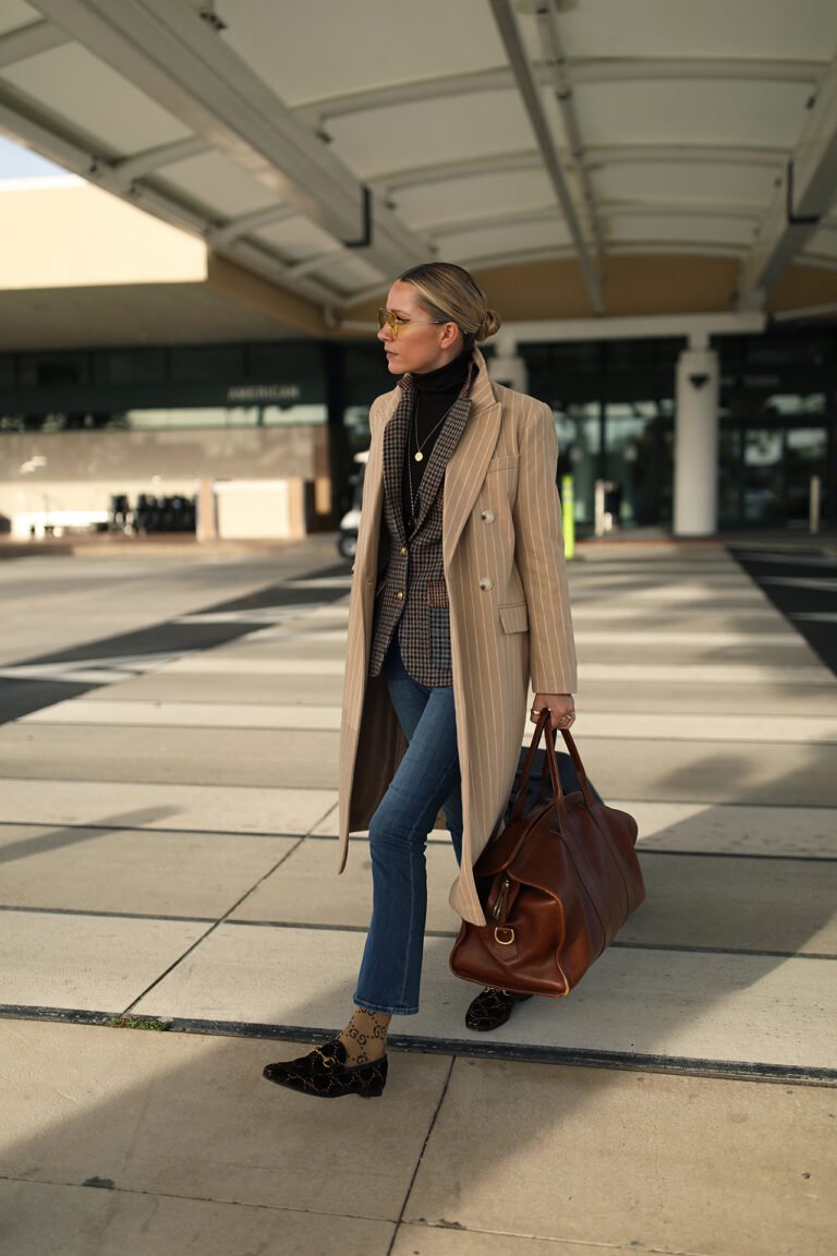 travel style, airport style, cute airport outfit