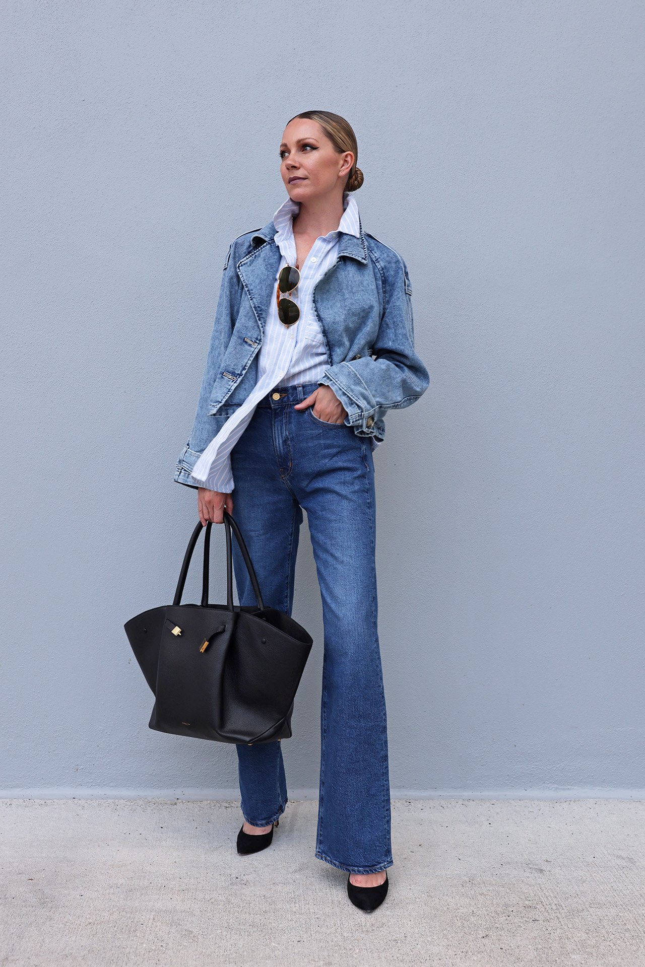 How to Style Wide-Leg Jeans: 5 Outfit Ideas - Atlantic-Pacific